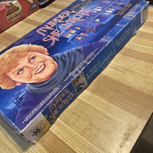 Vintage 1985 Murder She Wrote Board Game by Warren 99% Complete - Picture 12 of 16
